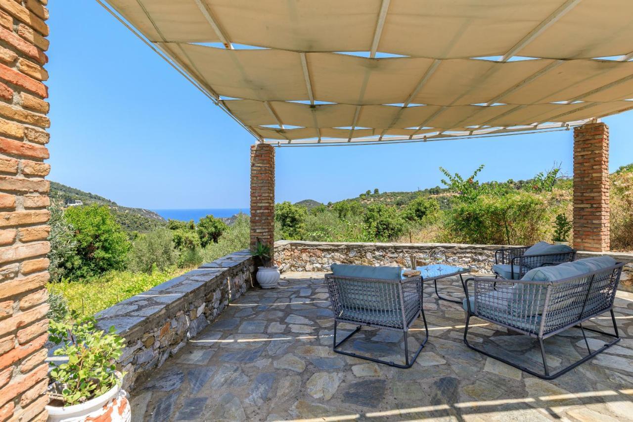 Villa Fotini Kalivi In Raches Panormos (Skopelos) Exterior foto