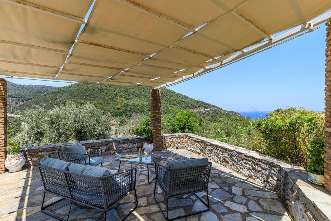 Villa Fotini Kalivi In Raches Panormos (Skopelos) Exterior foto