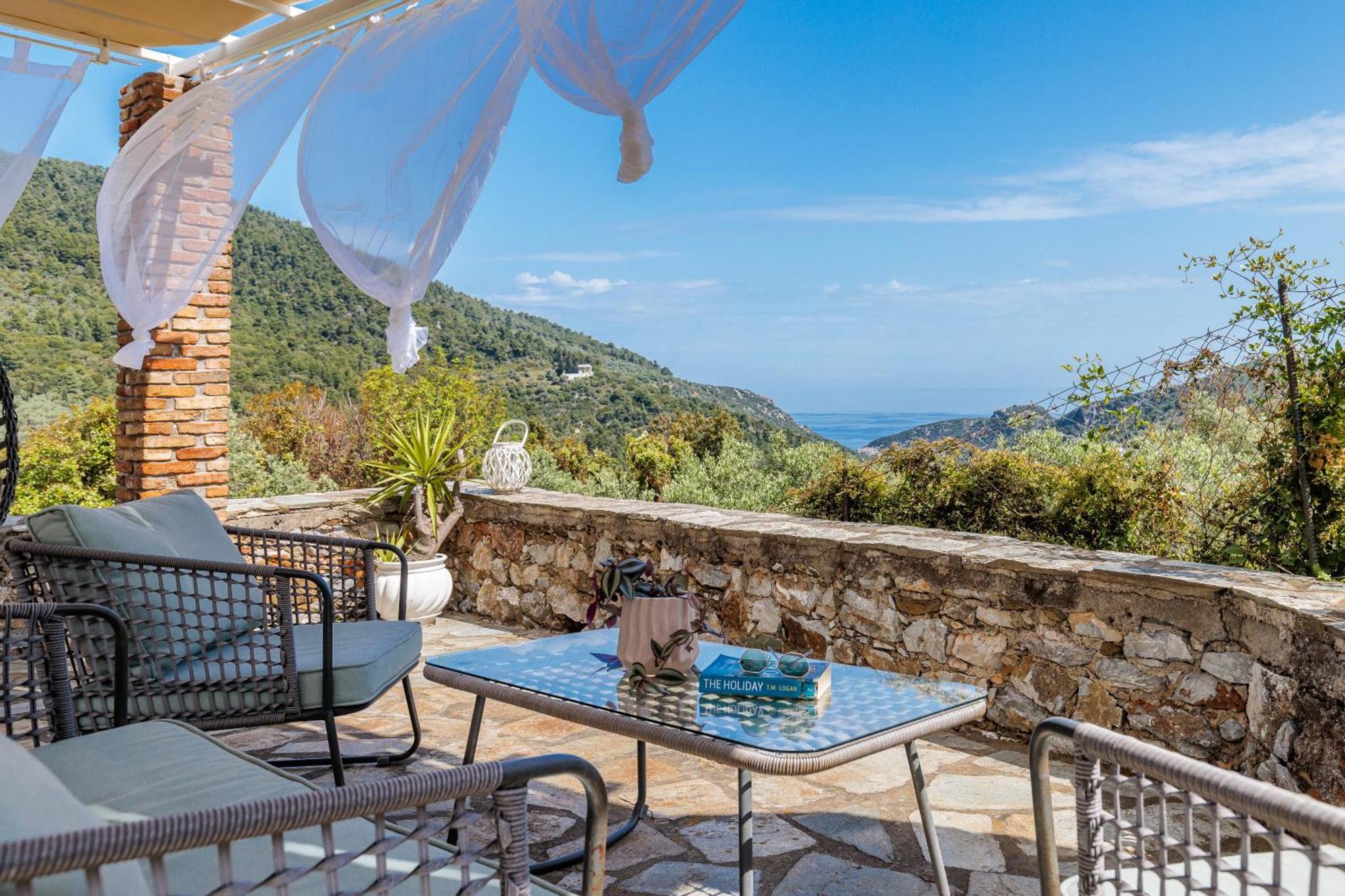 Villa Fotini Kalivi In Raches Panormos (Skopelos) Exterior foto